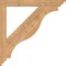 Ekena Millwork Funston Traditional Smooth Bracket, Western Red Cedar, 3 1/2"W x 38"D x 38"H BKT04X38X38FST01SWR - alternate 3
